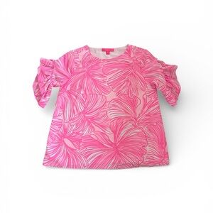 Lilly Pulitzer Pink and Cream Dress